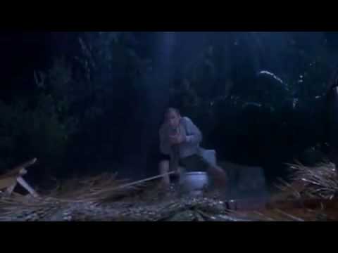 T Rex Eats Lawyer on Toilet- Jurassic Park