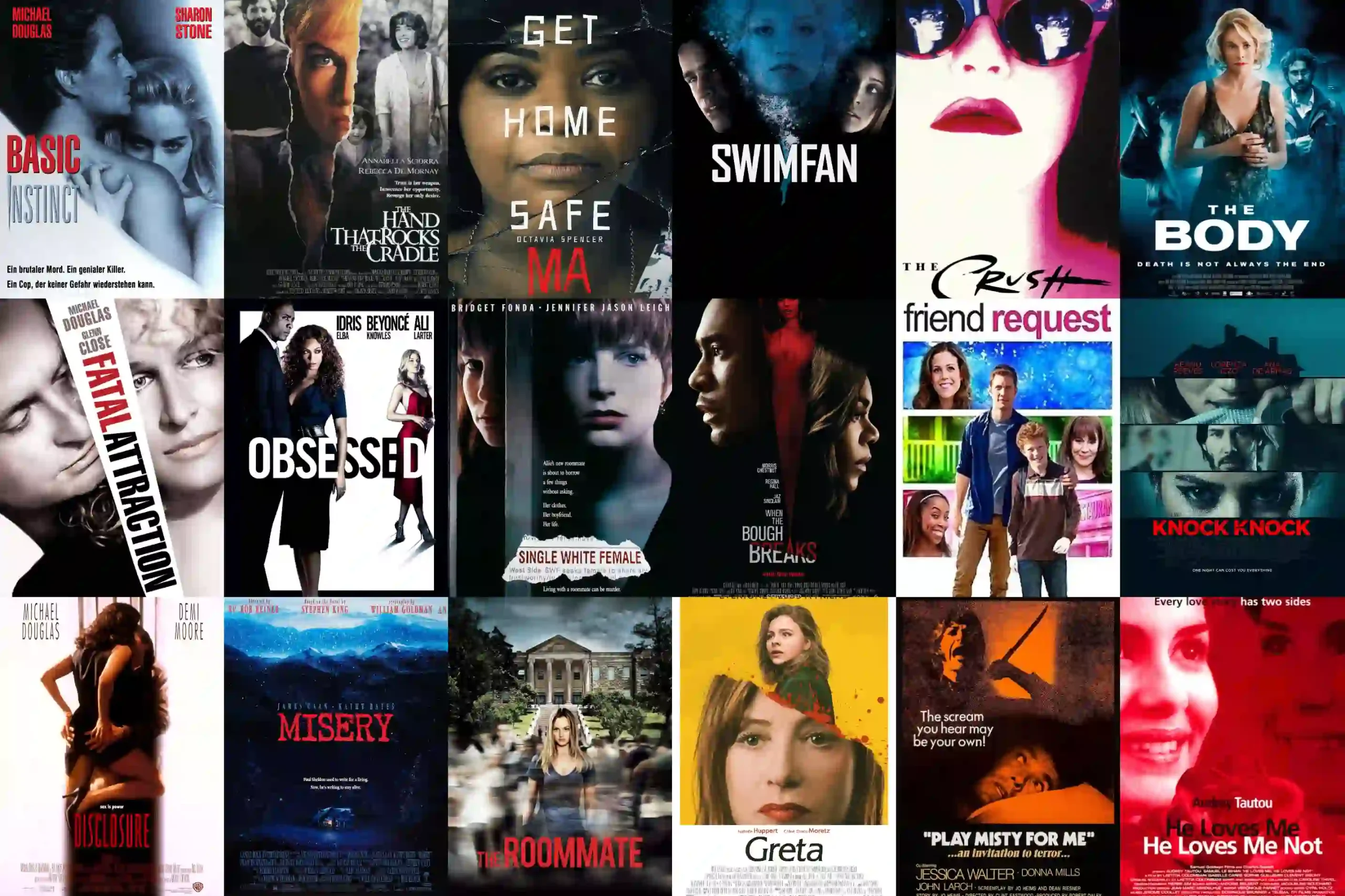 傑作女性ストーカー映画まとめ