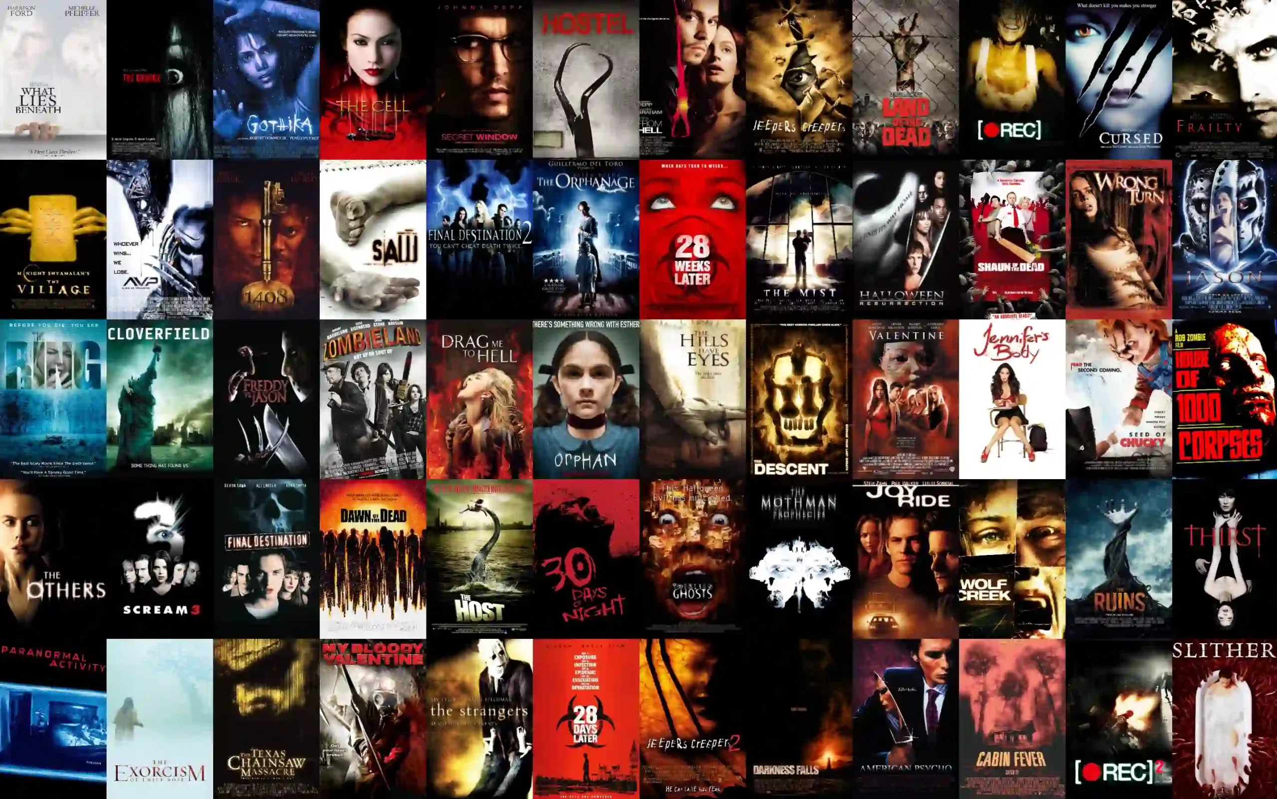 2000年代傑作ホラー映画まとめ