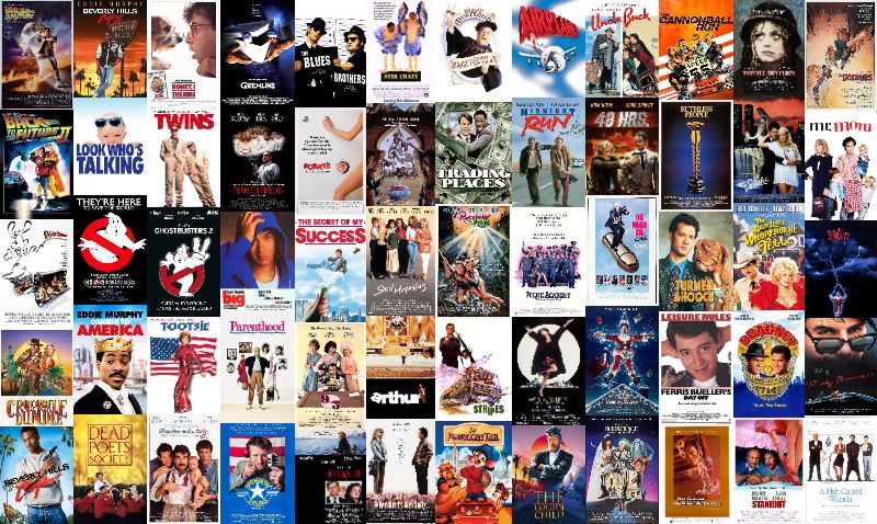 1980年代傑作コメディ映画まとめ