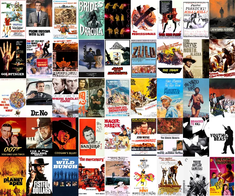 1960年代傑作アクション映画まとめ