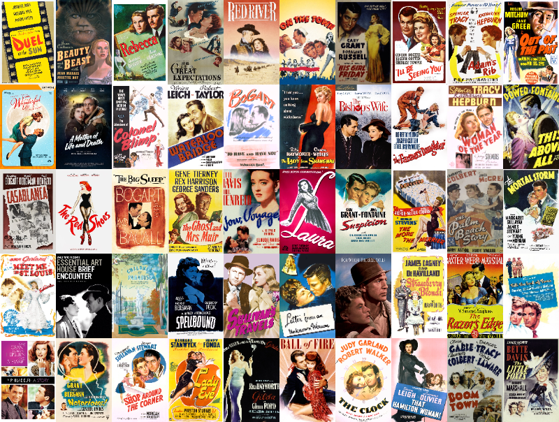 1940年代傑作ロマンス映画まとめ