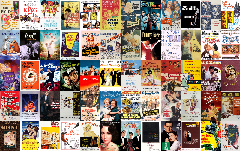 1950年代傑作ロマンス映画まとめ