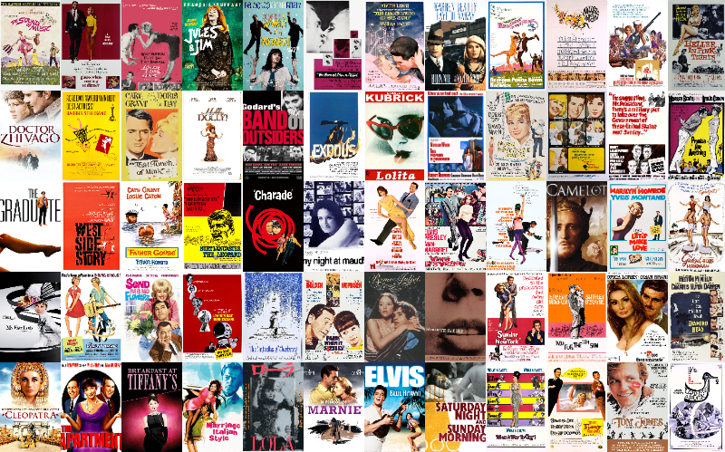 1960年代傑作ロマンス映画まとめ