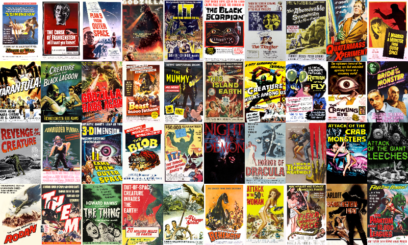 1950年代傑作モンスター映画まとめ