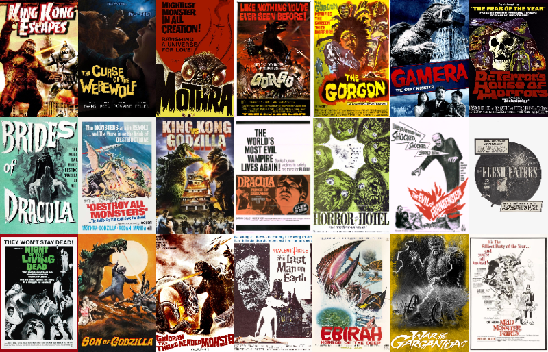 1960年代傑作モンスター映画まとめ