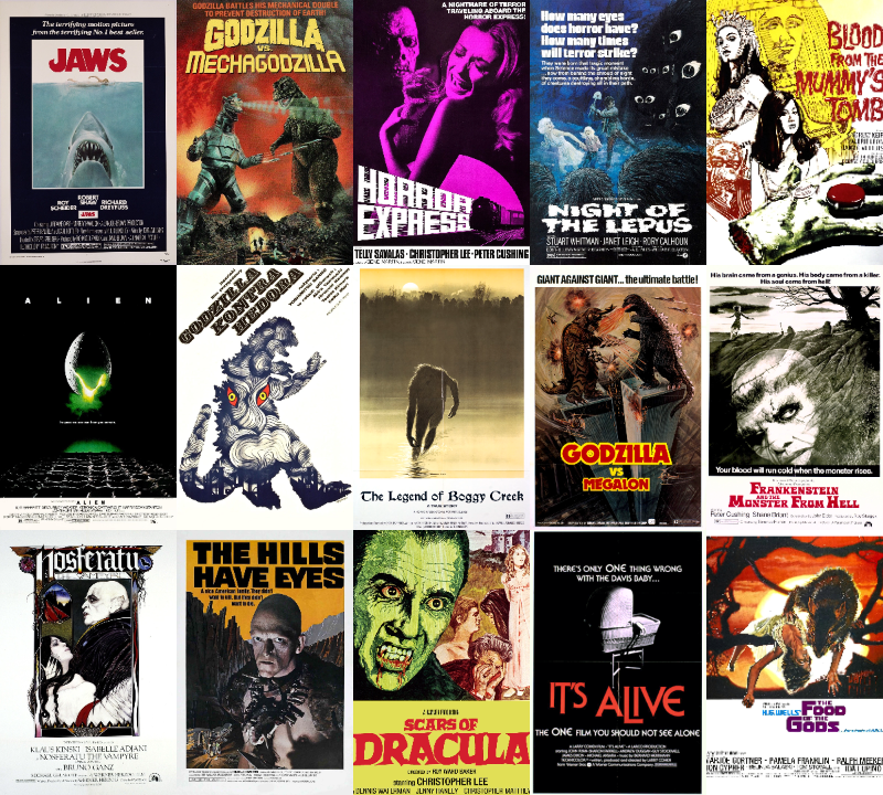 1970年代傑作モンスター映画まとめ