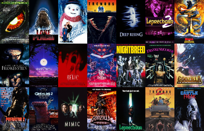 1990年代傑作モンスター映画まとめ