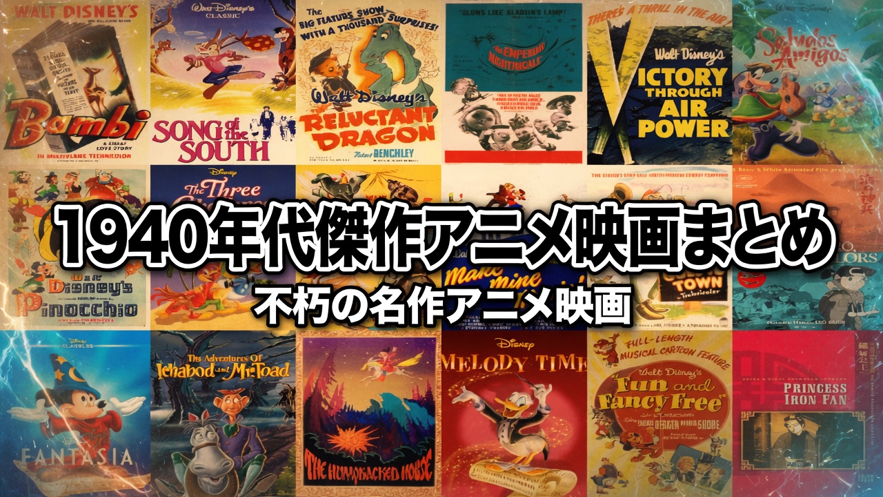 1940年代傑作アニメ映画まとめ