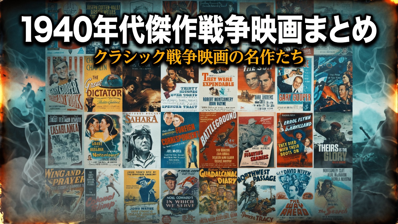 1940年代傑作戦争映画まとめ